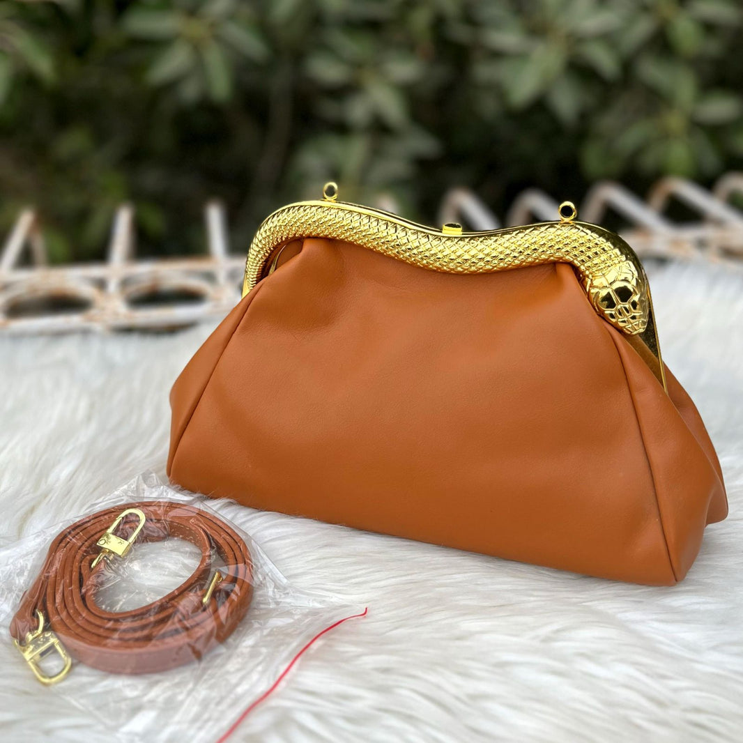 Bvlgari Snake Clutch