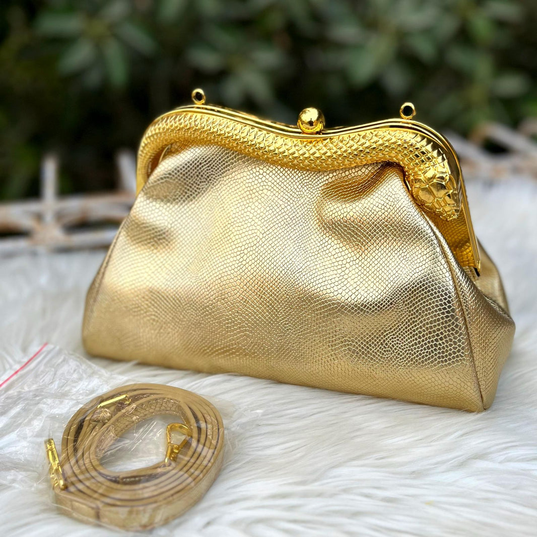 Bvlgari Snake Clutch