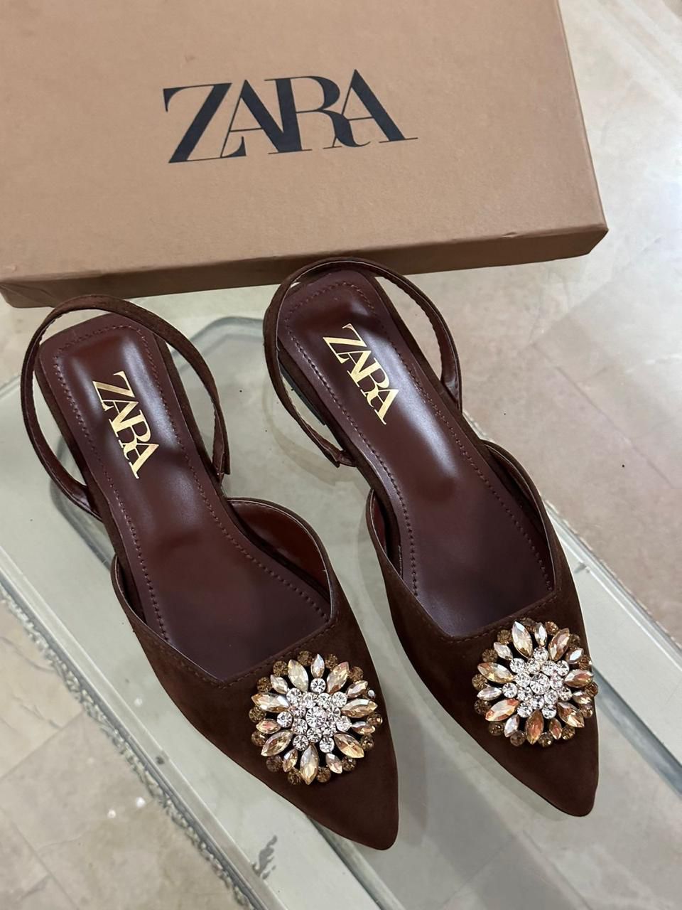 Zara Flat Mules