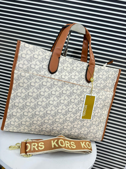 Michael Kors Large Empire Signature Logo Tote Bag