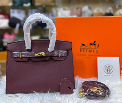 Hermès Bleu Nuit Togo Birkin 25 Gold Hardware Bag