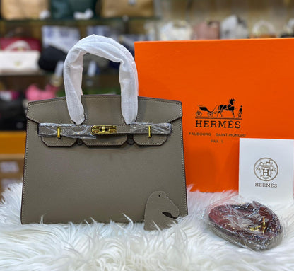 Hermès Bleu Nuit Togo Birkin 25 Gold Hardware Bag