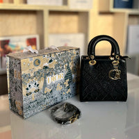 Lady Dior Sicily Crossbody Bag