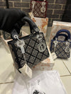 Lady Dior Stone Embellished Bag