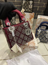 Lady Dior Stone Embellished Bag