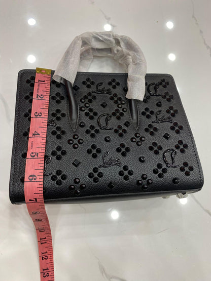 Christian Lou Signature Leather Tote