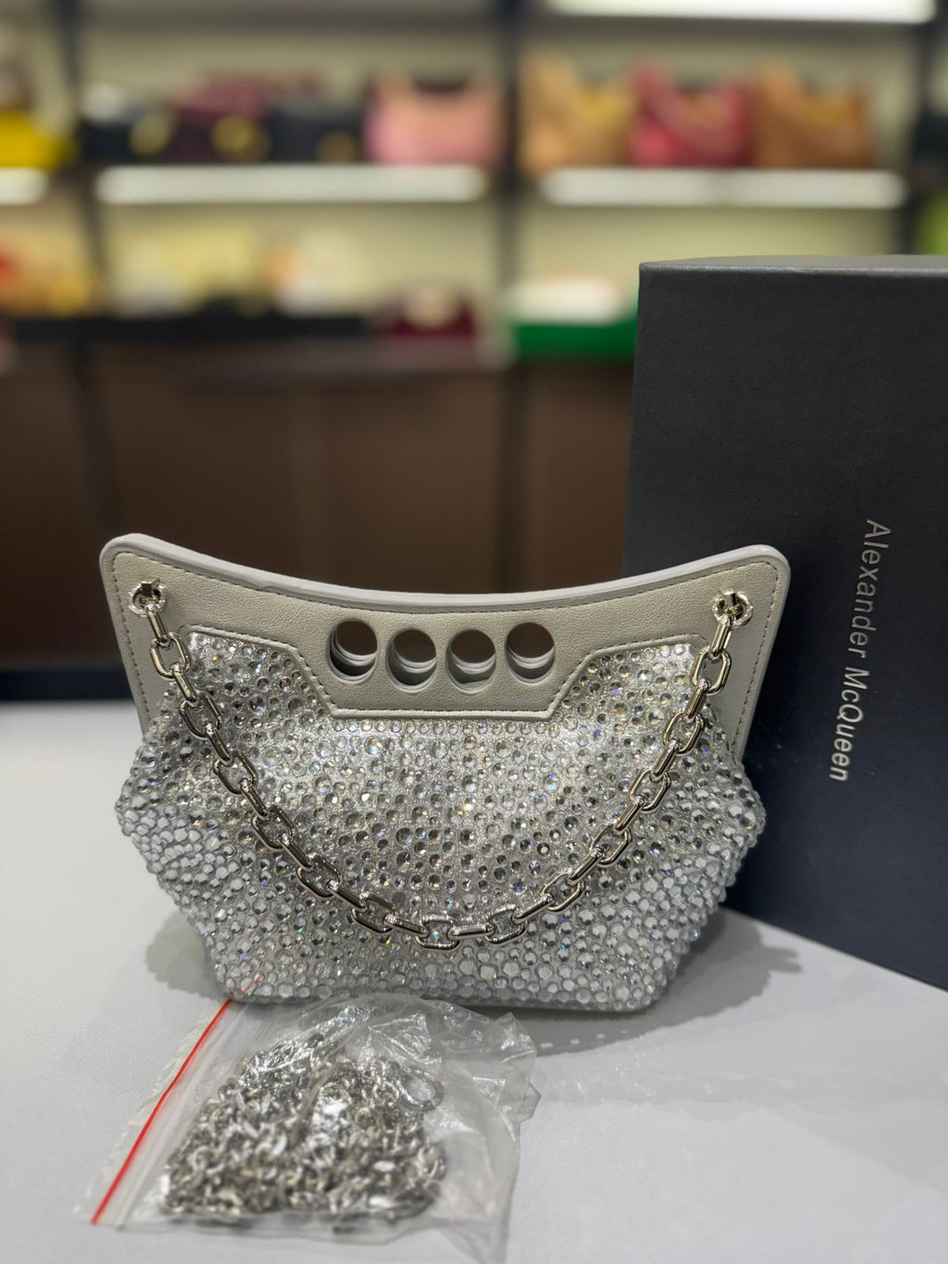 Alexandar Mcqueen Micro Peak Bag