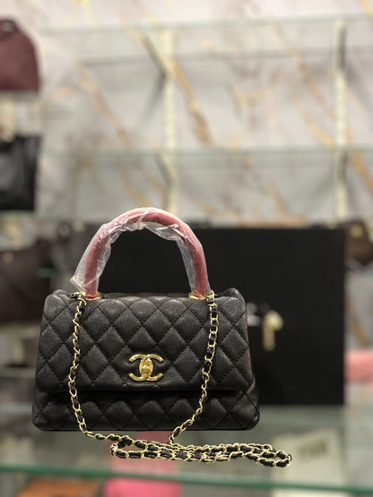 Chanel Top Handle Cc Bag