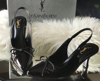 Ysl Bow Patent Heels