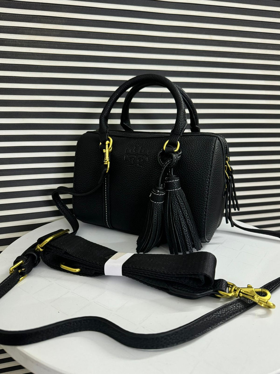 TB Thea Mini Satchel Dome Duffle Bag