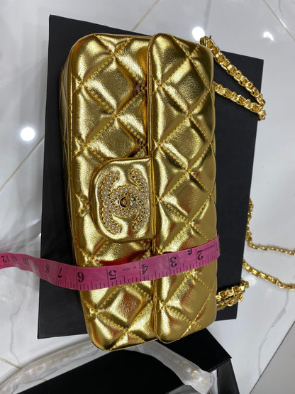 Chanel Pearl Gold Bag