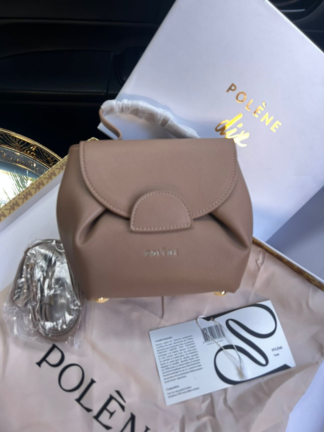 Polene Top Handle Lou Bag