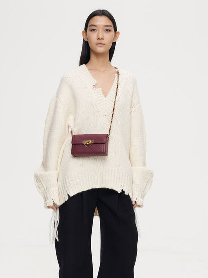 Charles & Keith Tallulah Quilted Push-Lock Clutch