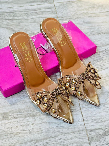 Jimmy Choo Signature Butterfly Heels