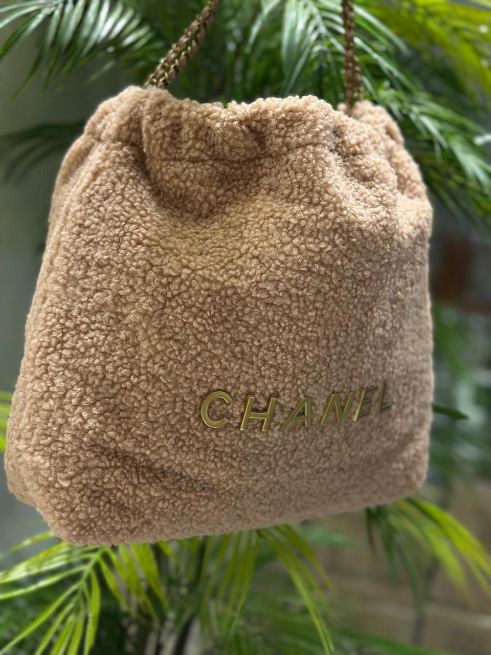 Chanel Fur Shoulder Bag