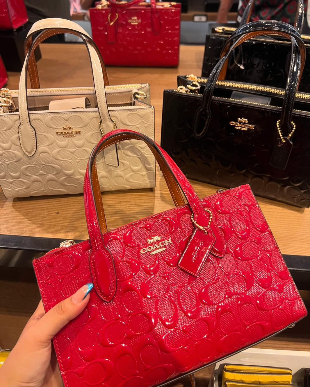 Coach Patent Handbag