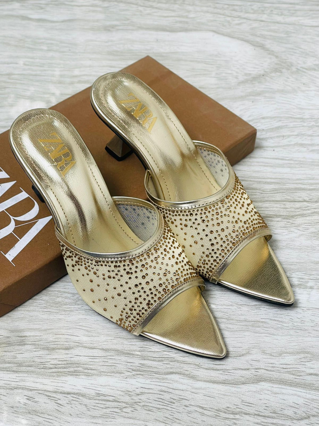 Zara Stamsey Basic Heels