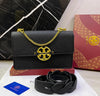 Tory Burch Flap Signature Leather Bag
