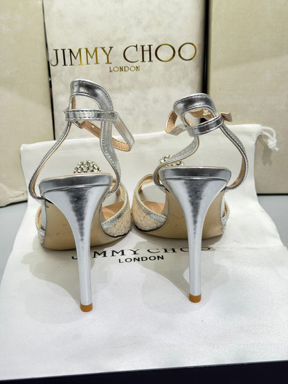 Jimmy Choo Sacora Pearl-Embellished Heels