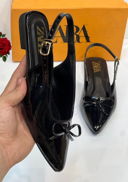 Zara Slide On Pumps