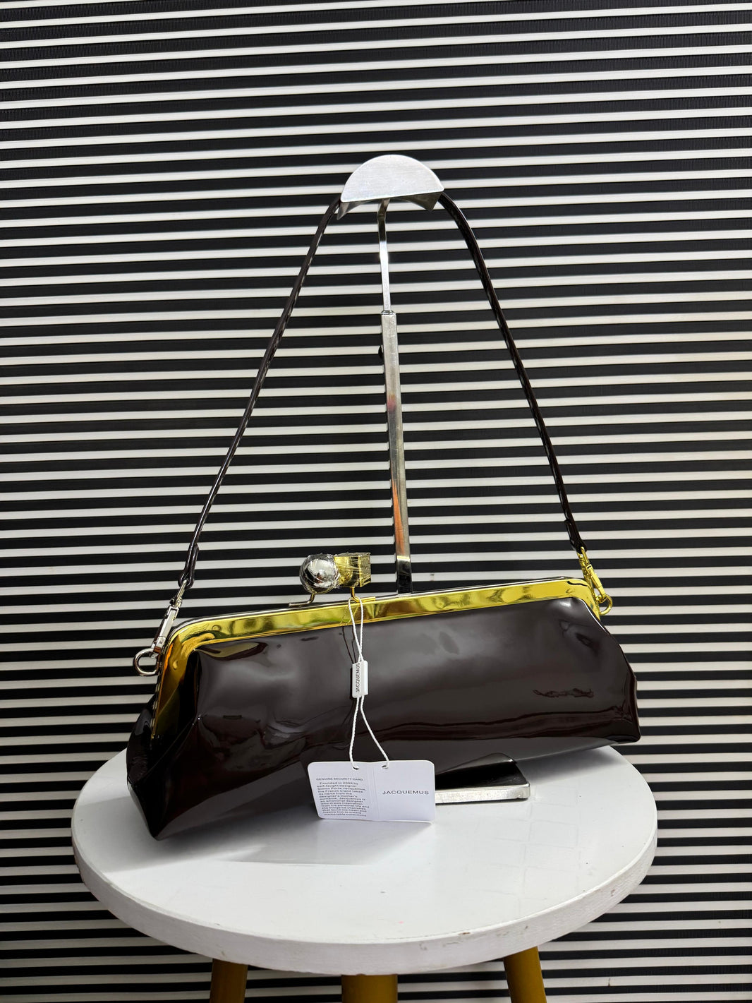 Jacquemes Salon Clutch La Croisiere  Long Clasp Bag