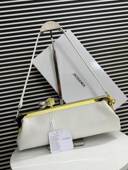 Jacquemes Salon Clutch La Croisiere  Long Clasp Bag