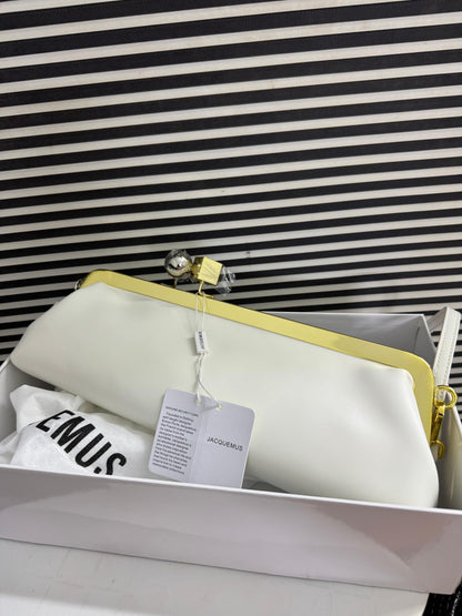 Jacquemes Salon Clutch La Croisiere  Long Clasp Bag