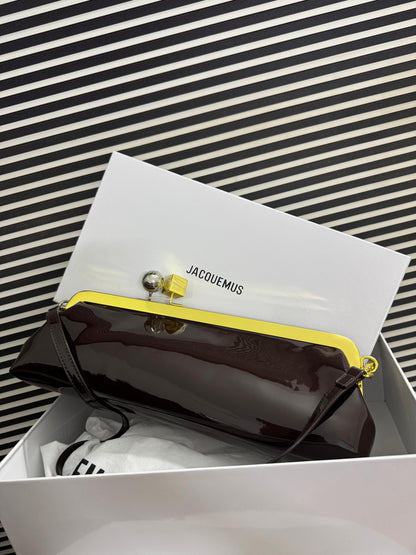 Jacquemes Salon Clutch La Croisiere  Long Clasp Bag