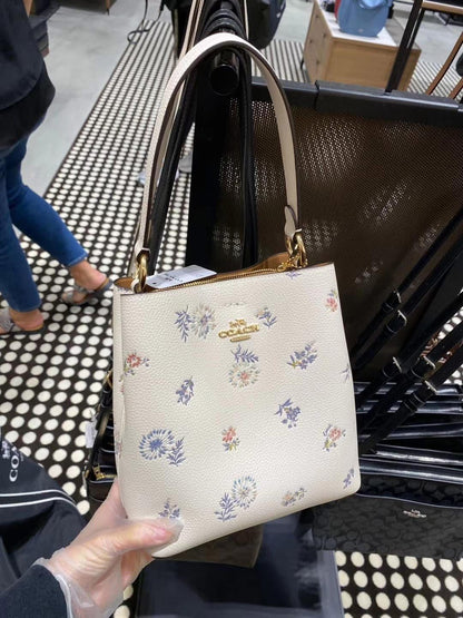 Coach Small Town Floral Bucket Bag