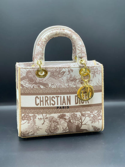 Cd Canvas Floral Bag