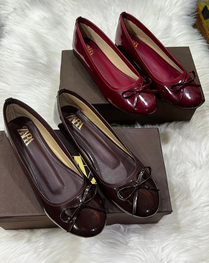 Zara Signature Bow Pumps