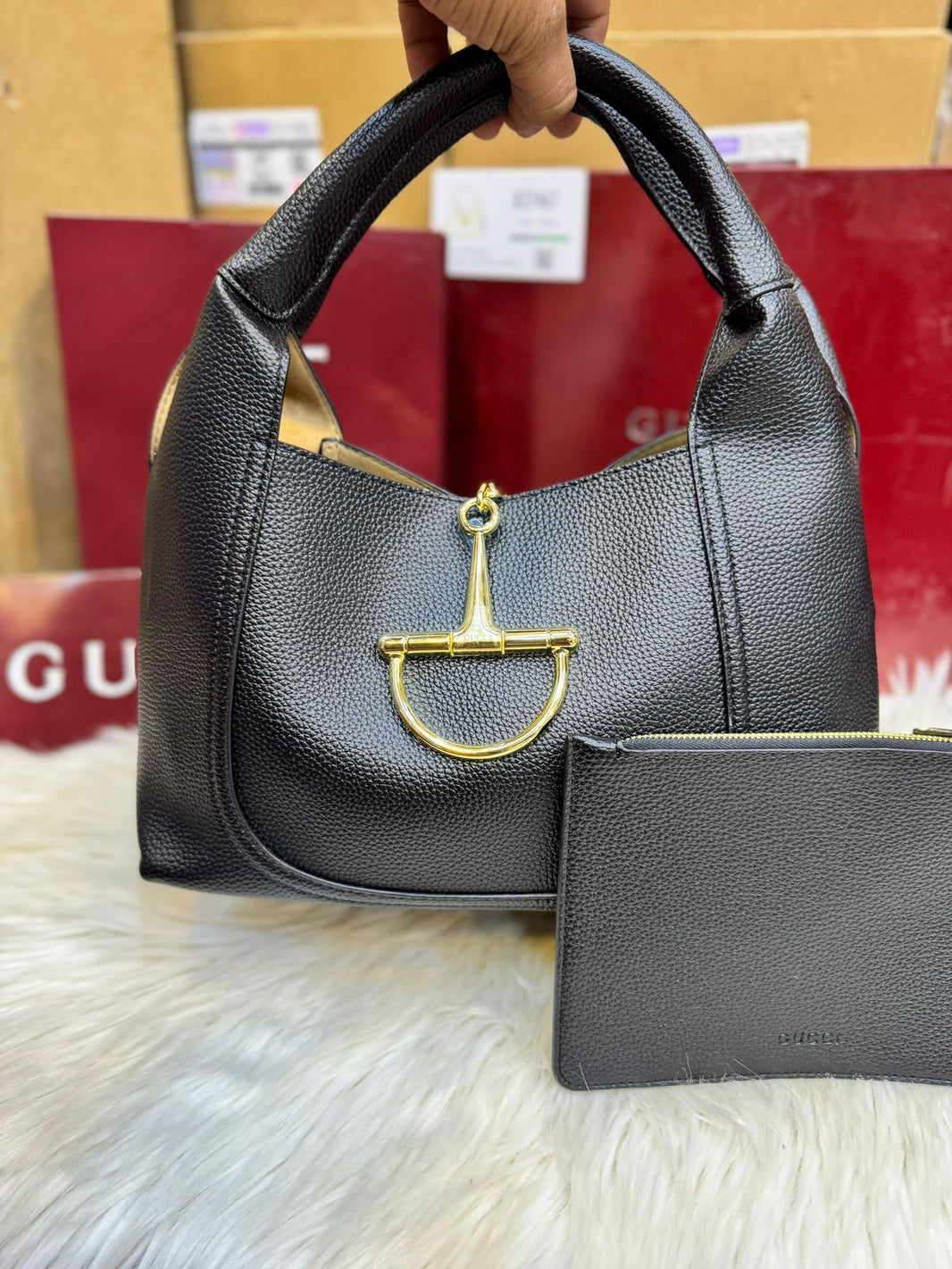 Gucci Softbit Maxi Shoulder Bag