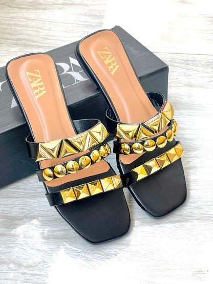 Zara Stud Sandals