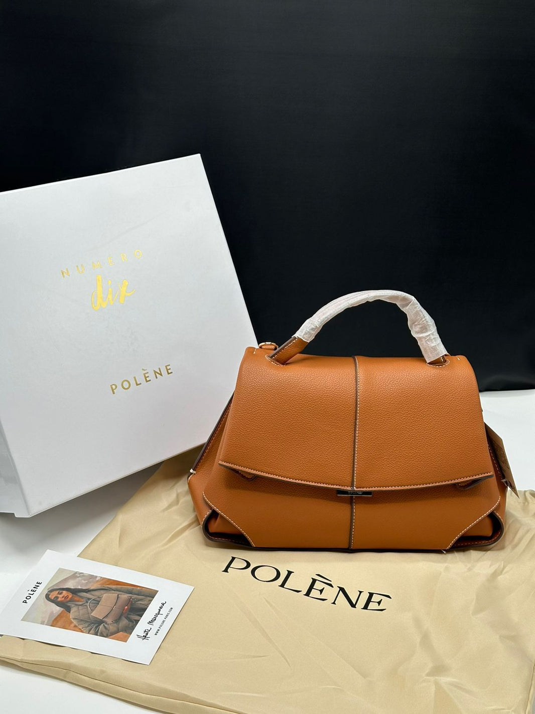 Polene Top Handle Bag