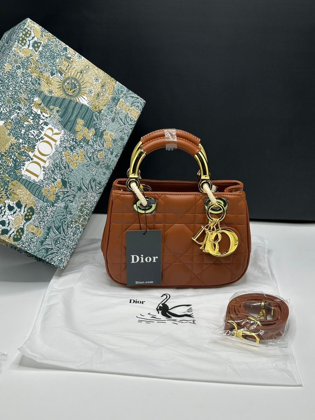 Cd Dior Small Top Handle Handbag