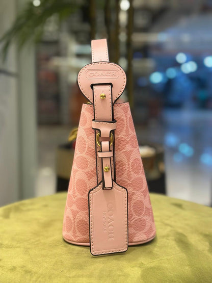 Coach Pink Bucket Bag