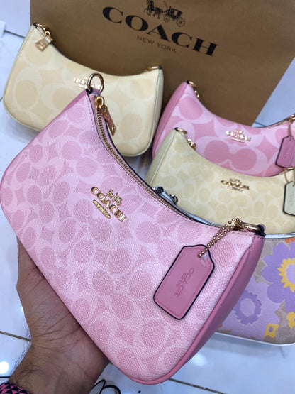 Coach Teri Shoulder Bag in Signature Canvas