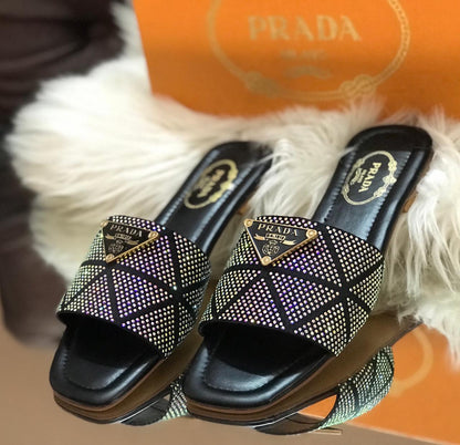 Prada Stone Flats