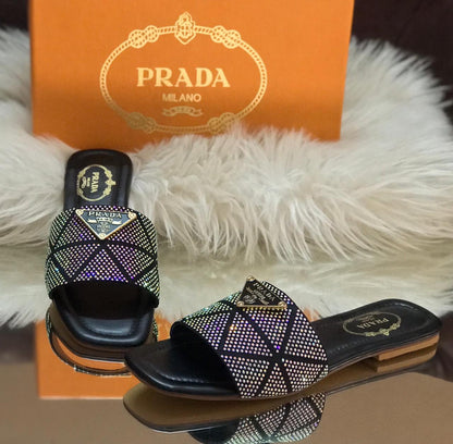 Prada Stone Flats
