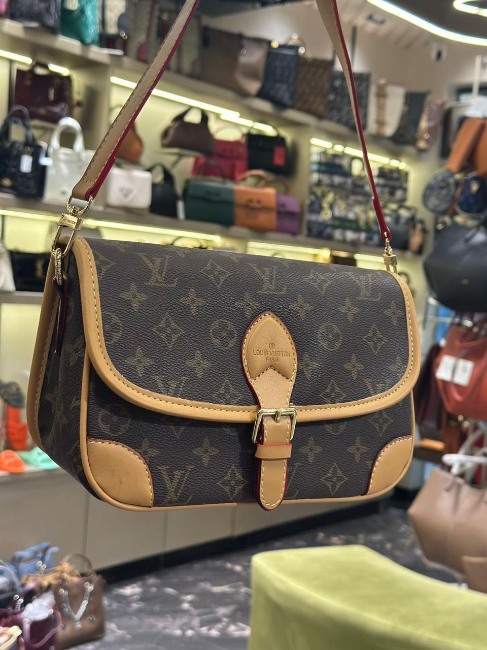 Lv Diane Monogram Bag