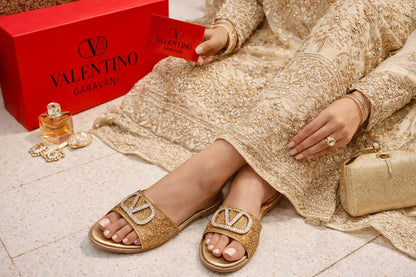 Valentino Signature Slides