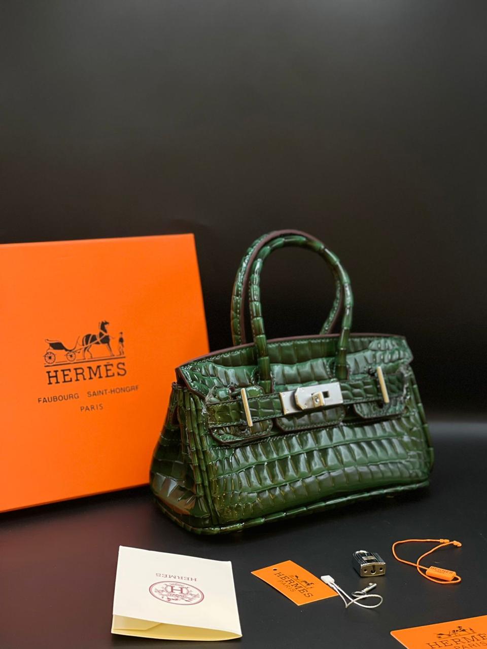 Hermes Crocodile Handbag