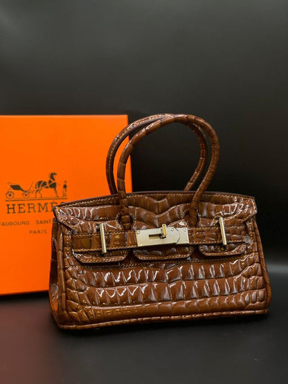 Hermes Crocodile Handbag