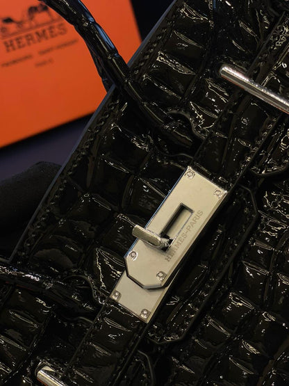 Hermes Crocodile Handbag