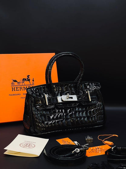 Hermes Crocodile Handbag