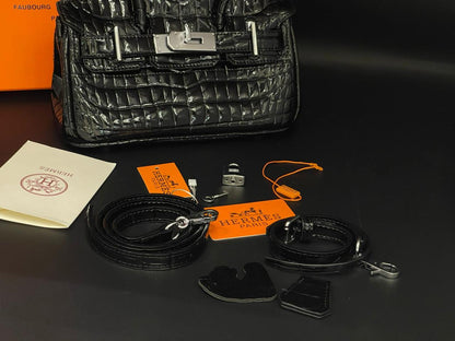 Hermes Crocodile Handbag