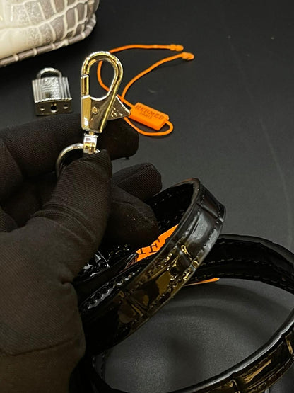 Hermes Crocodile Handbag