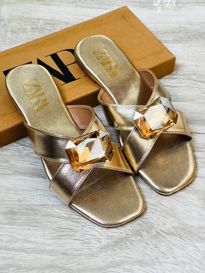 Zara Stone Flats