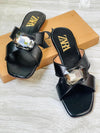 Zara Stone Flats
