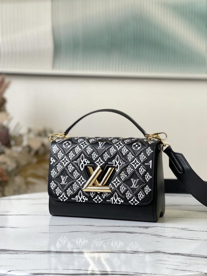 Lv Top Handle Crossbody Bag